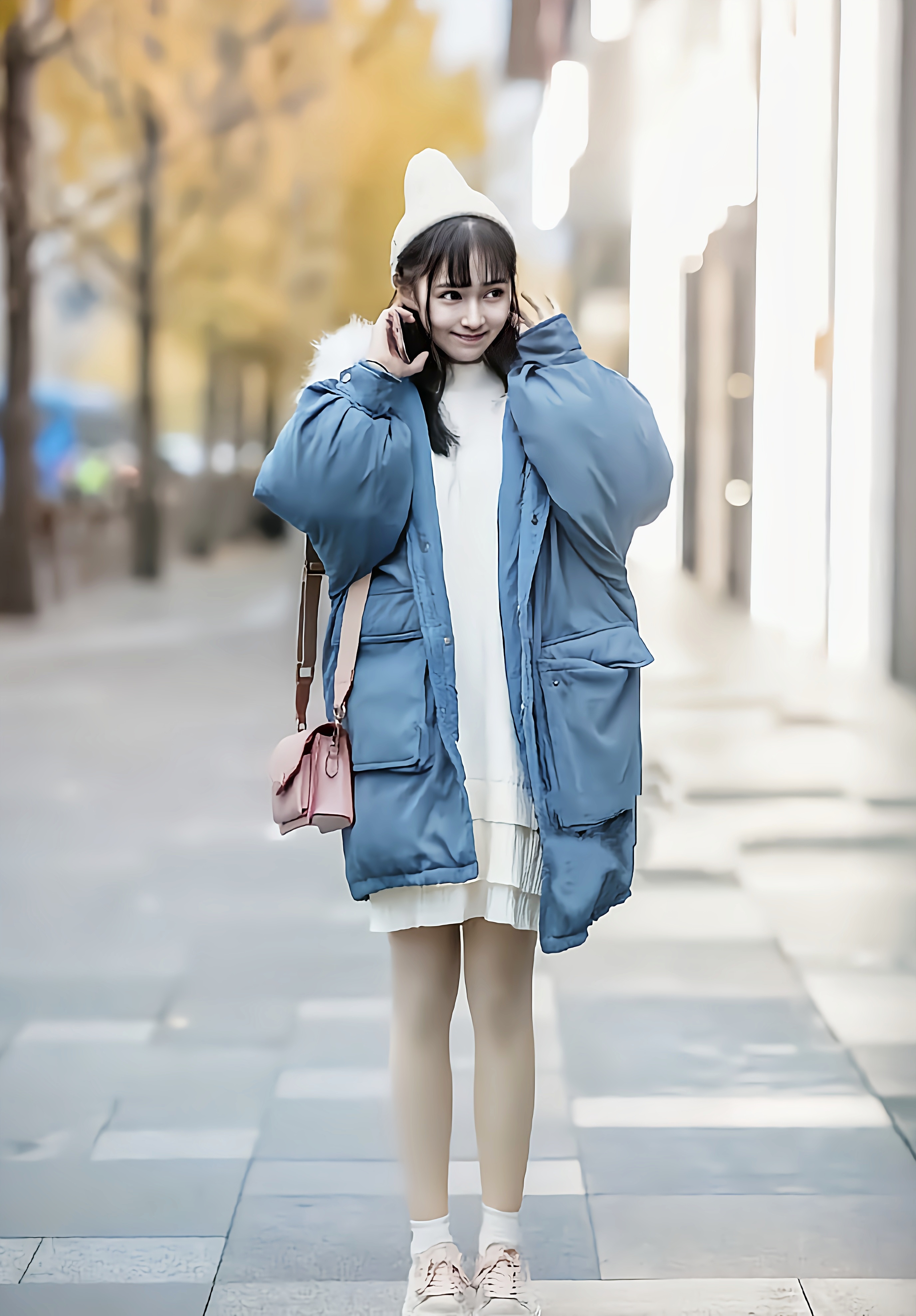 时尚搭配:甜美温柔的邻家女孩穿搭,美得低调大方