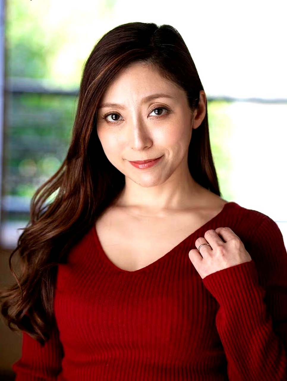 白木优子,孩子都会打酱油了,还那么好看.