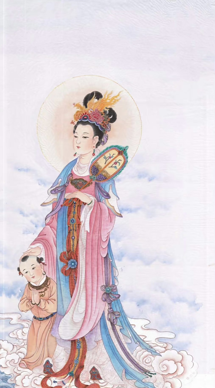 清晨礼赞顺天圣母,母仪天下,家人健康无忧,富贵吉祥,家族兴旺,点赞