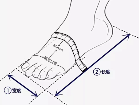 婴儿鞋码图片