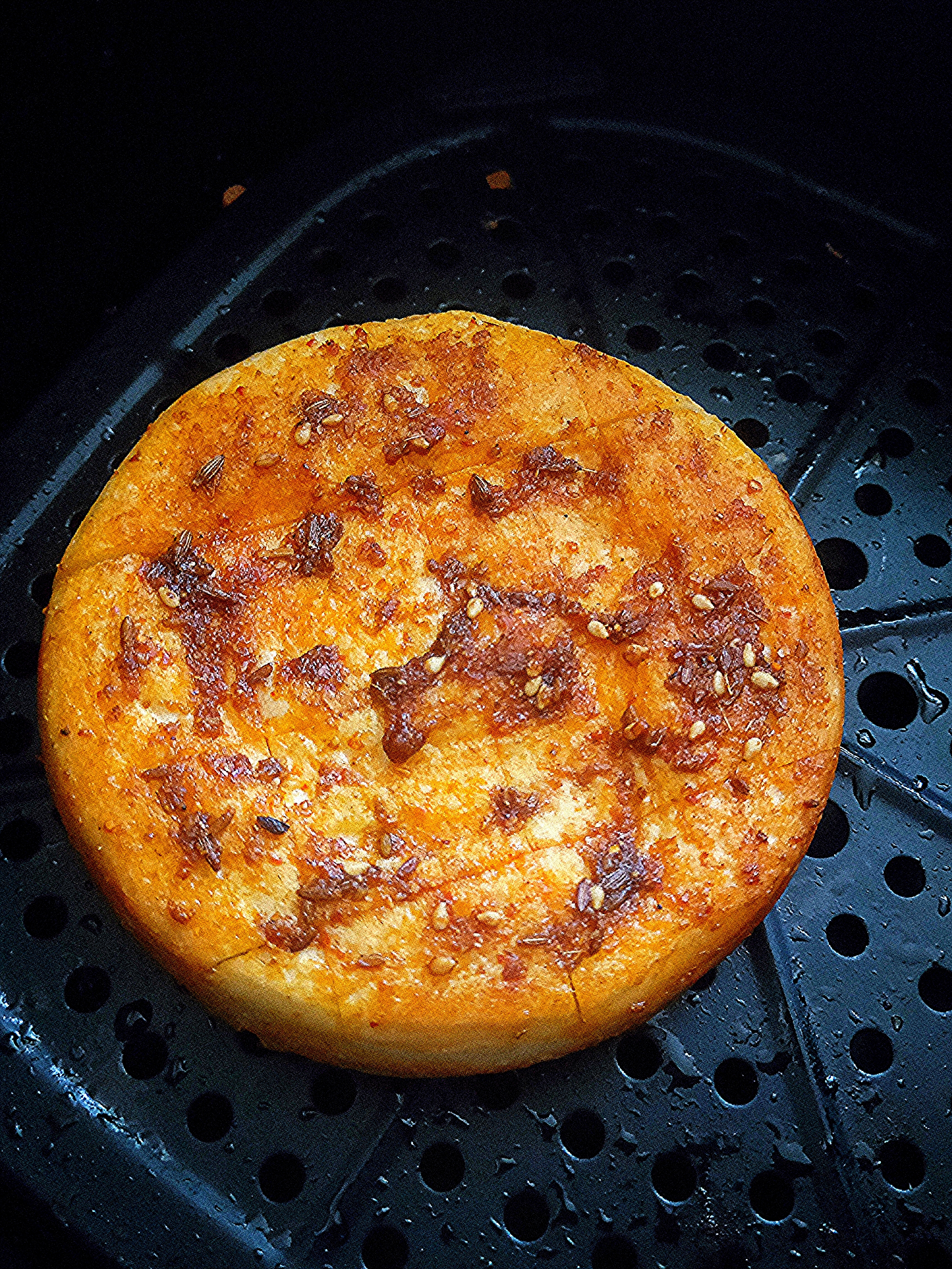 空气炸锅食谱––香香脆脆的烤饼