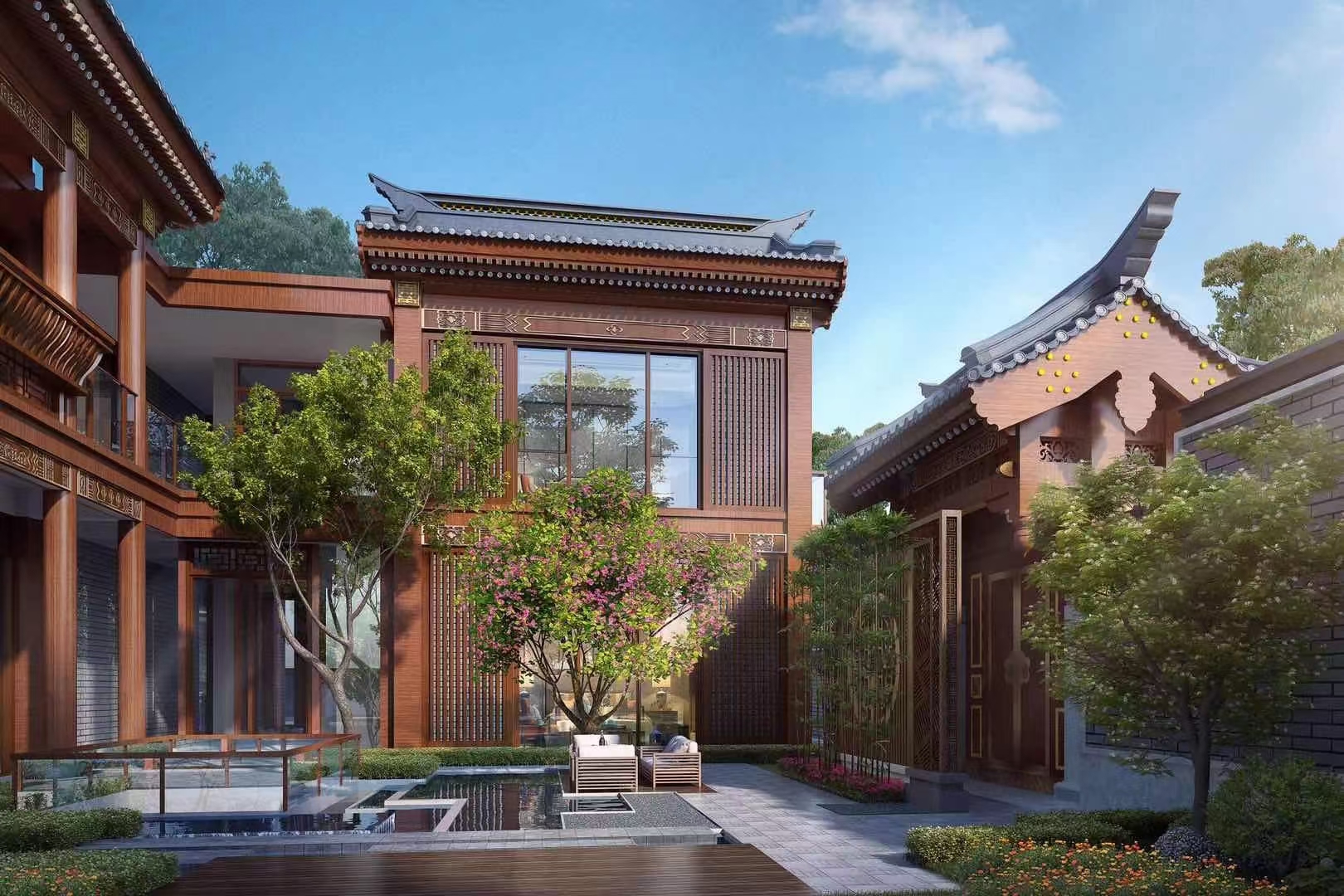 天府新区顶豪中式合院,传世臻品