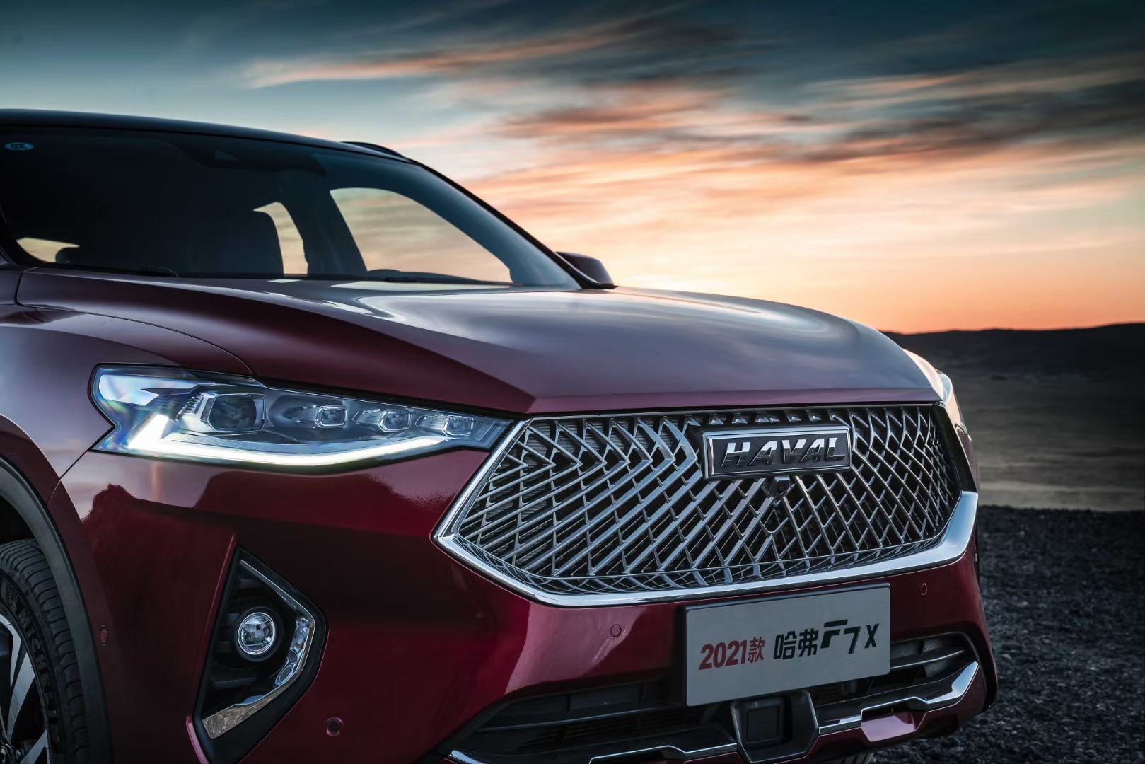 ai机智轿跑suv 哈弗f7x:智能先锋,势领潮流!(高清图赏)