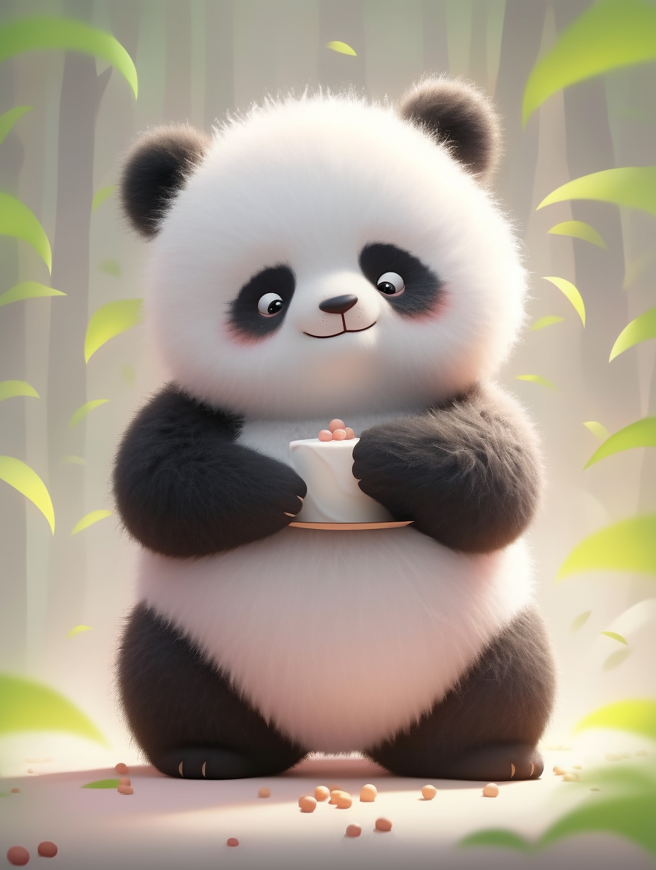 好看的熊猫图片壁纸背景图