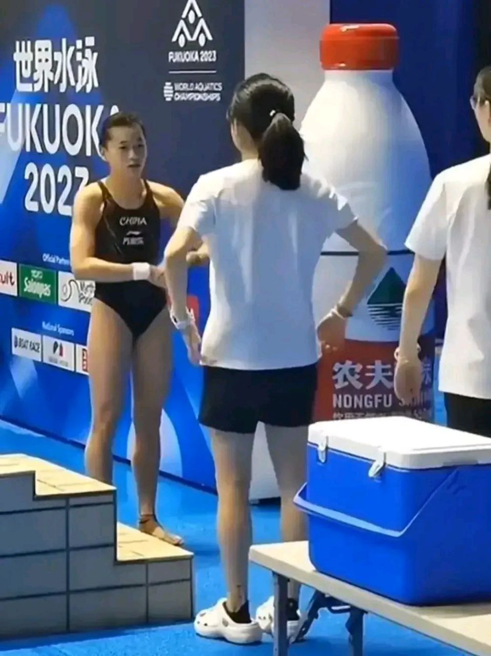 我觉得陈若琳很美,身材刚好,身高刚好,大小刚好,脸蛋也不错.