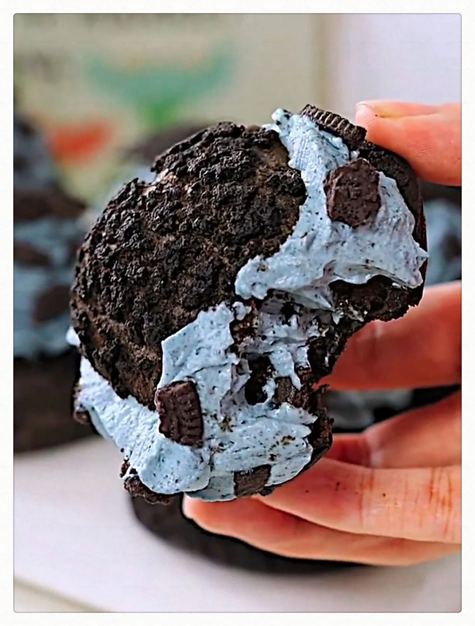 海盐奥利奥酥皮泡芙颜值爆表啦  	 这款神奇的海盐奥利奥酥皮泡芙非常