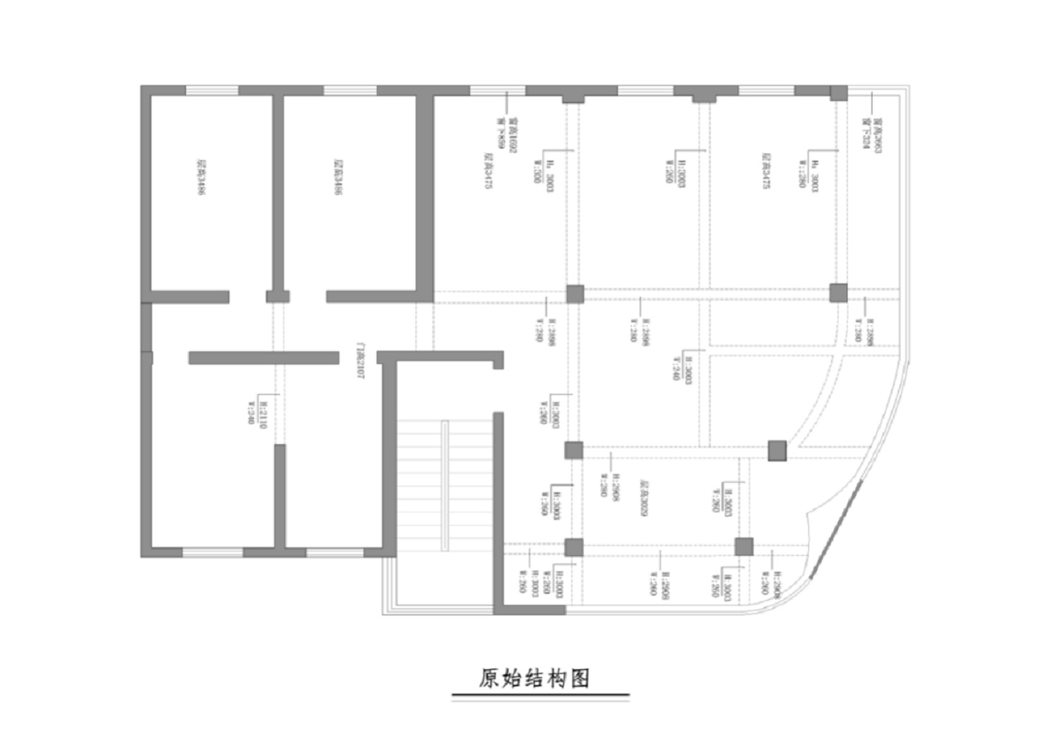 茶楼平面图手绘图片