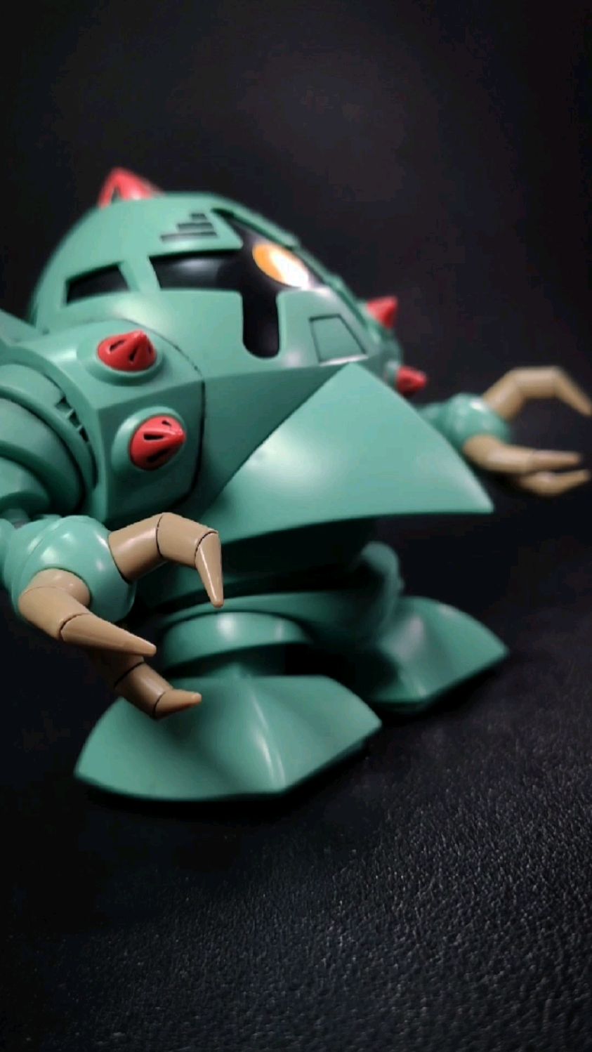 万代sd双面魔蟹丑萌的吉翁水产机体来了