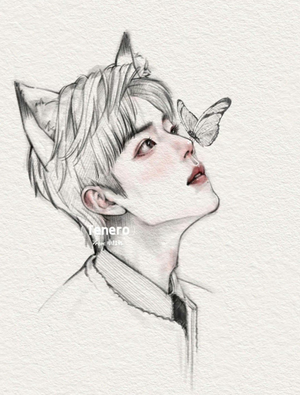 画的就是肖战#  这个画手真的好牛,画的太好看啦 676767