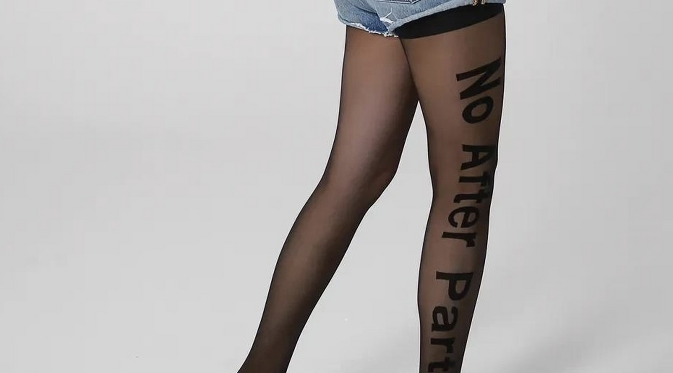 很少见到杨颖穿黑色丝袜装#杨颖