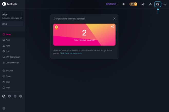 【波卡项目空投】波卡首个跨链 DEX 协议 Zenlink 正式开启公测,参与公测赢取限量版 NFT 及海量 ZLK 空投!必须使用电脑! 【波卡项目空投】波卡首个跨链 DEX 协议 Zenlink 正式开启公测,参与公测赢取限量版 NFT 及海量 ZLK 空投!必须使用电脑!