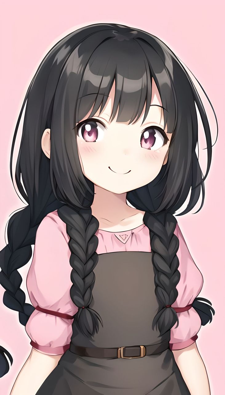 有趣表情:甜美微笑,萌萌哒的女孩#有趣表情# #二次元# #动漫美女