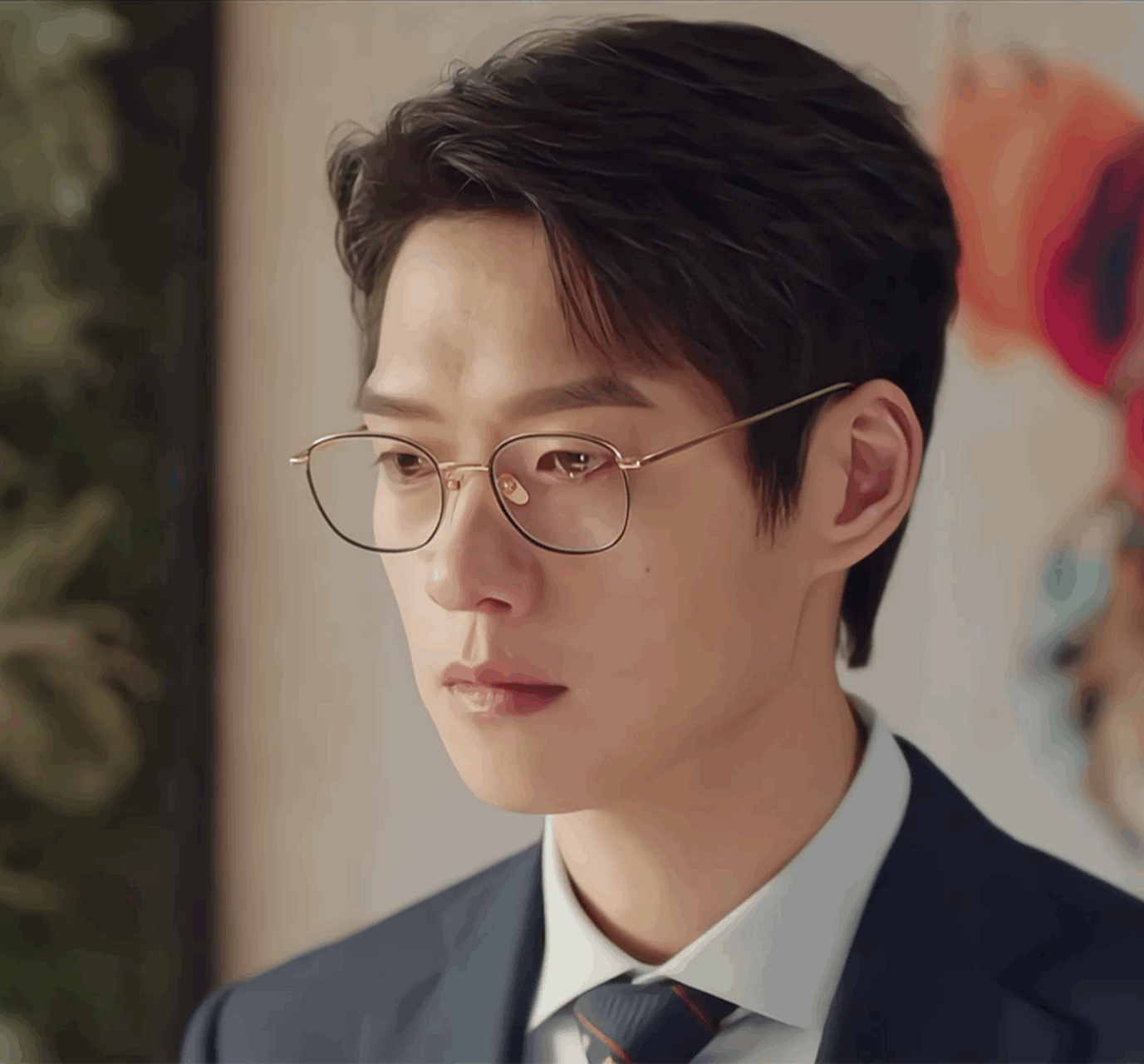 魏大勋在《我的人间烟火》里面演技真的刷新我对他的认知,眼镜带上