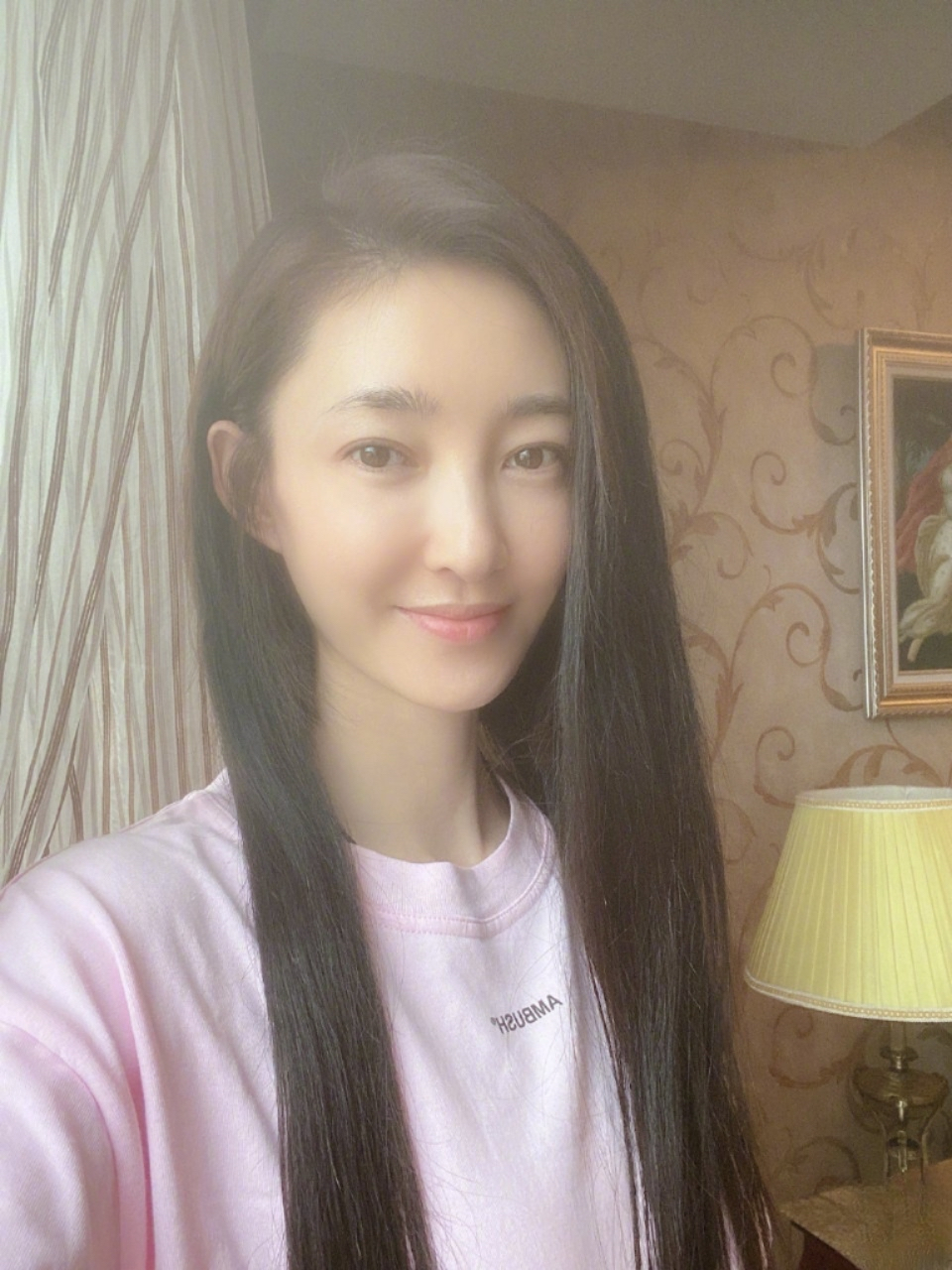 王丽坤素颜女神