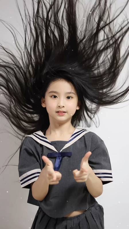 好久没甩发了还有想看的吗