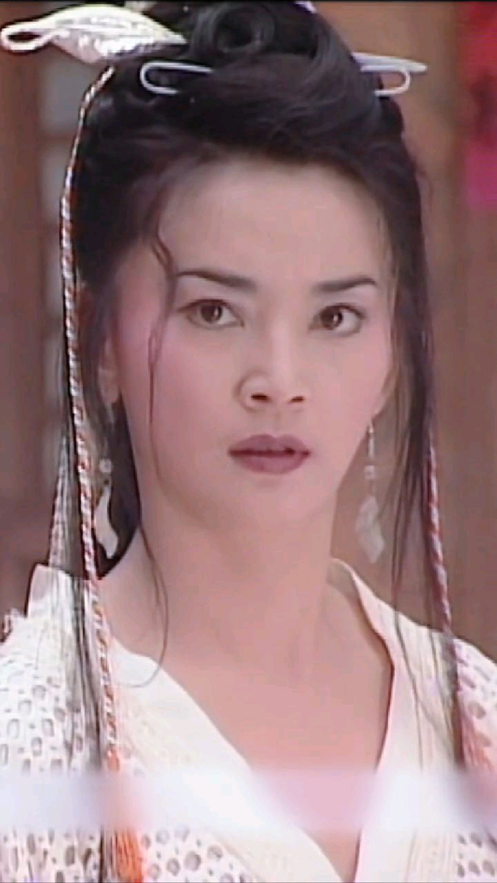 孙俪的姨奶奶霸王花胡慧中少见的古装扮相港星女神胡慧中