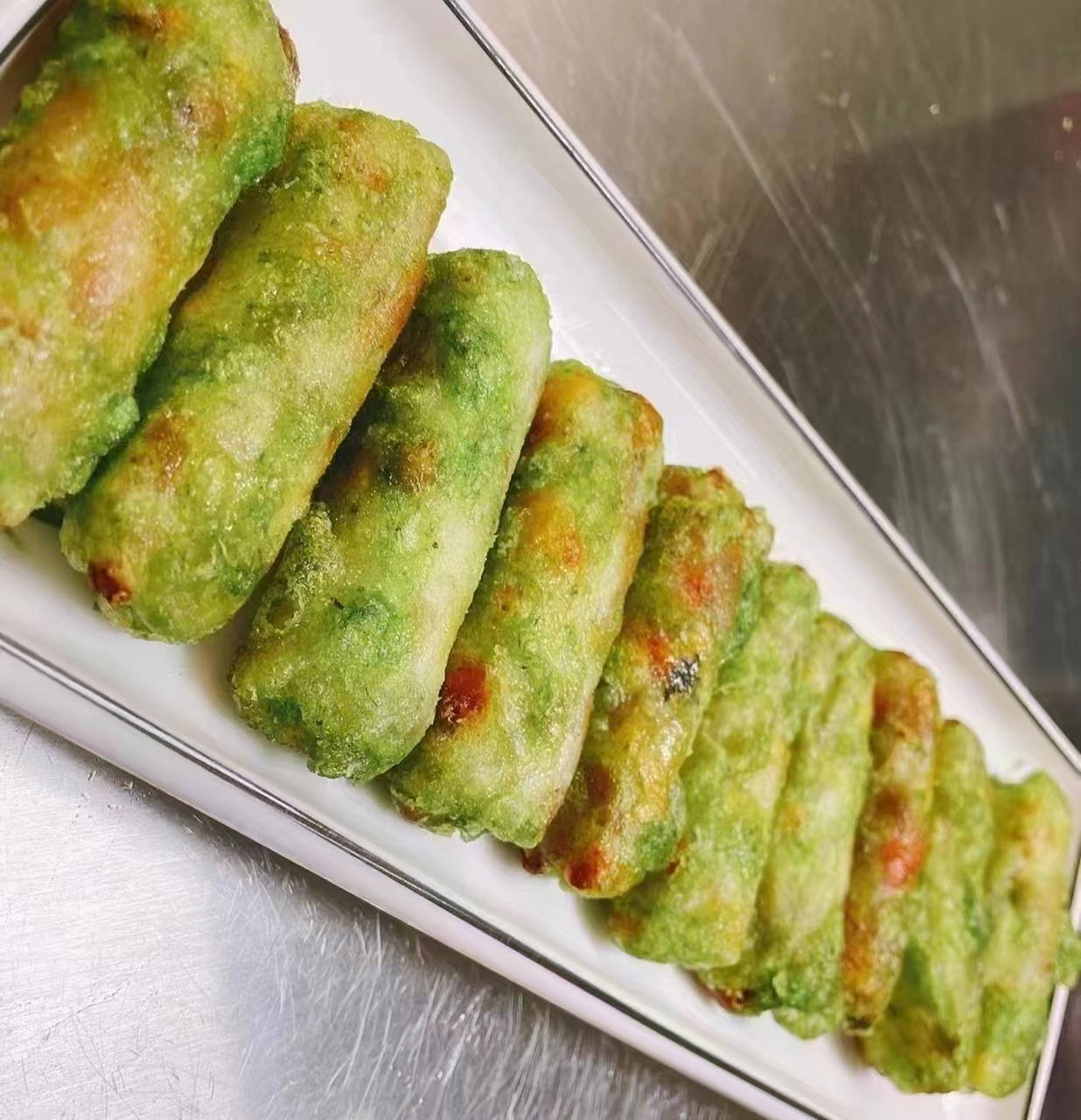 【手工脆皮蔬菜卷】一份10条 空气炸锅美食,简单方便又快捷!