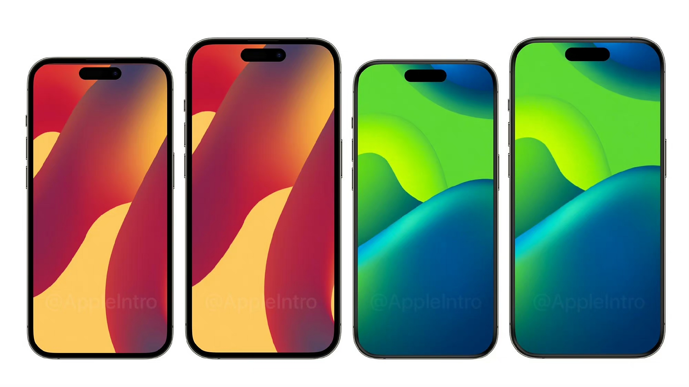 2017年以来,第一次全品无刘海元年,这套设计一样,苹果会用多久?