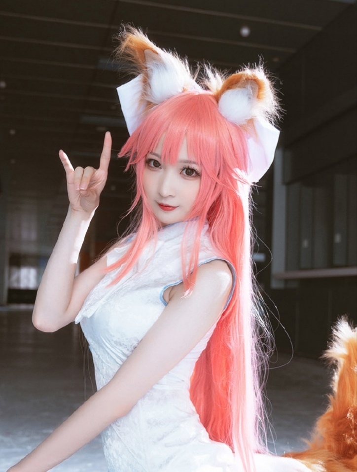 初物语动漫展:动漫二次元fgo狐狸少女cos,极致高颜值!