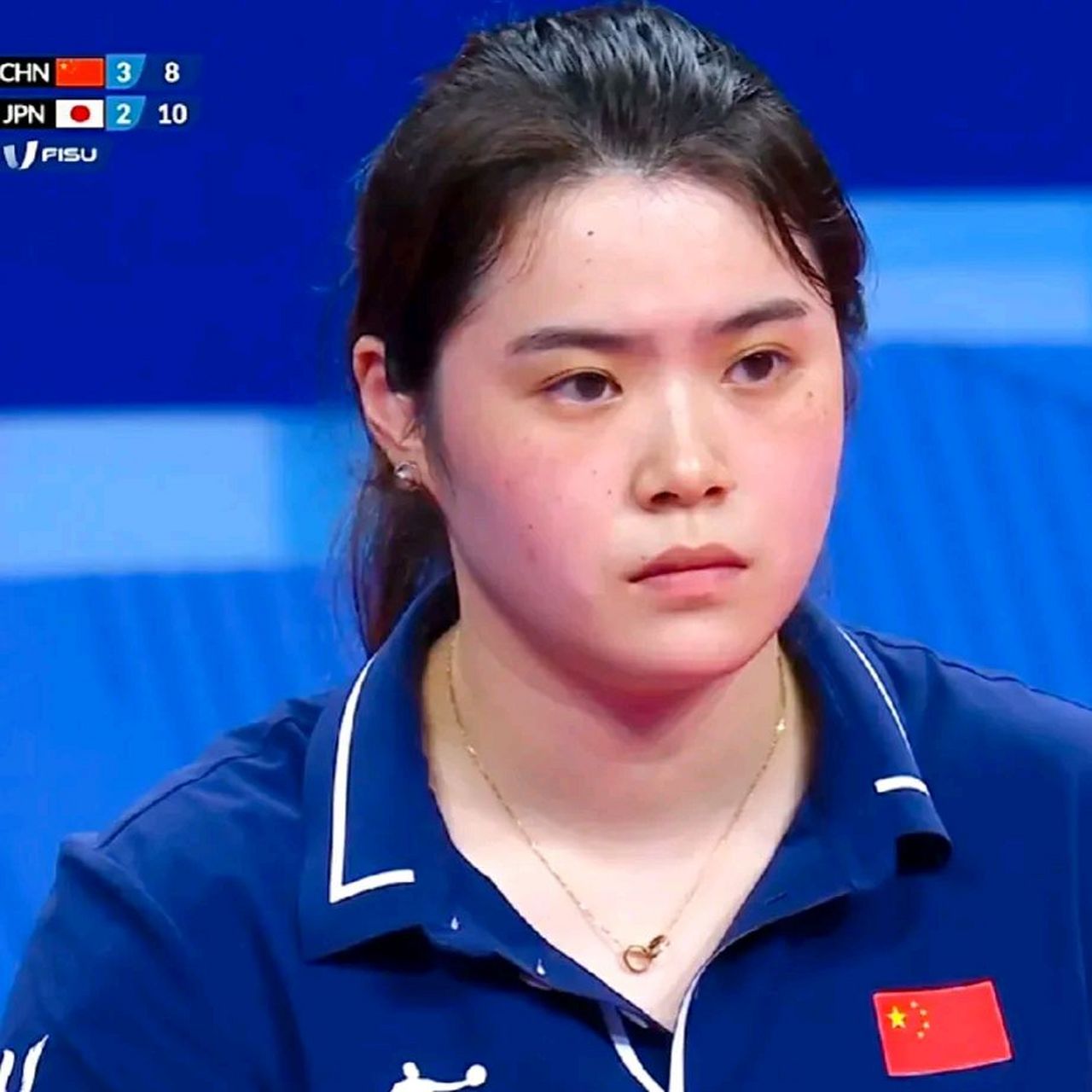 马越斐年纪不大,却展现出令人惊叹的面貌和表情,充满着杀气.