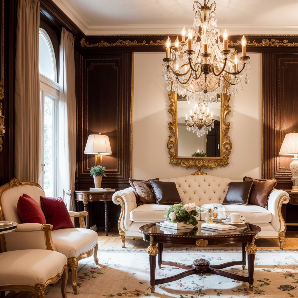 描绘法式宫廷风格的豪华装修设计