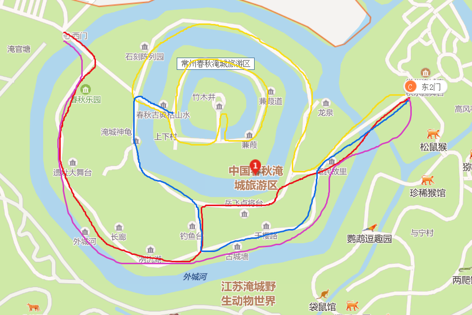 常州古淹城半日游