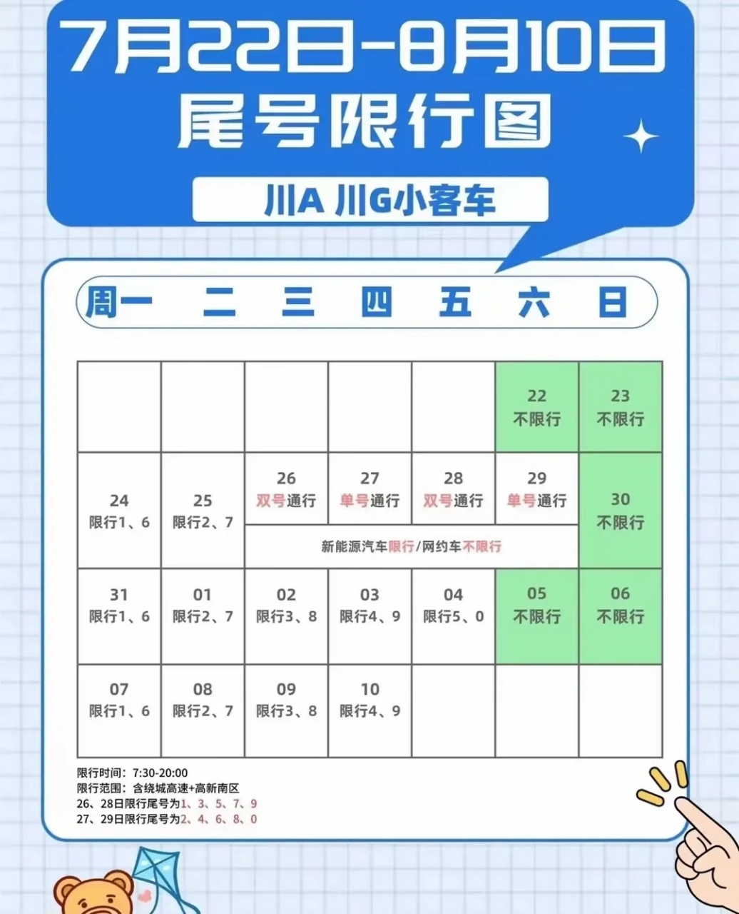 2023成都大运会详细的车辆限行如下,开车的朋友们注意了!!!#社会热点#