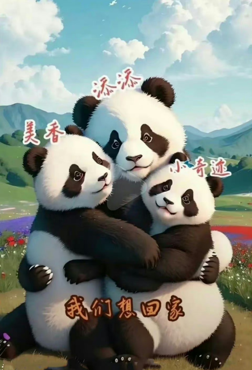 旅美大熊猫"美香","添添","小奇迹",你们还好吗?