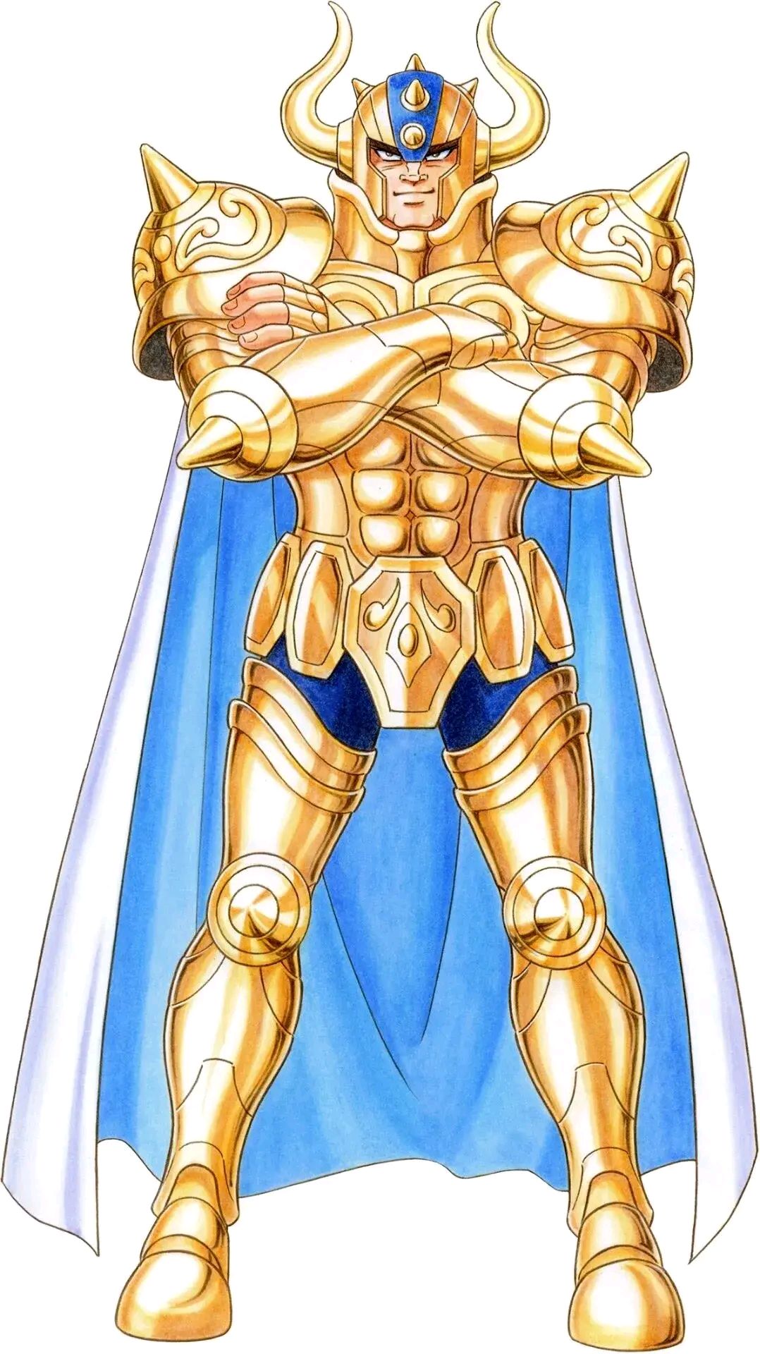 姬野美智的十二黄金圣斗士手绘稿