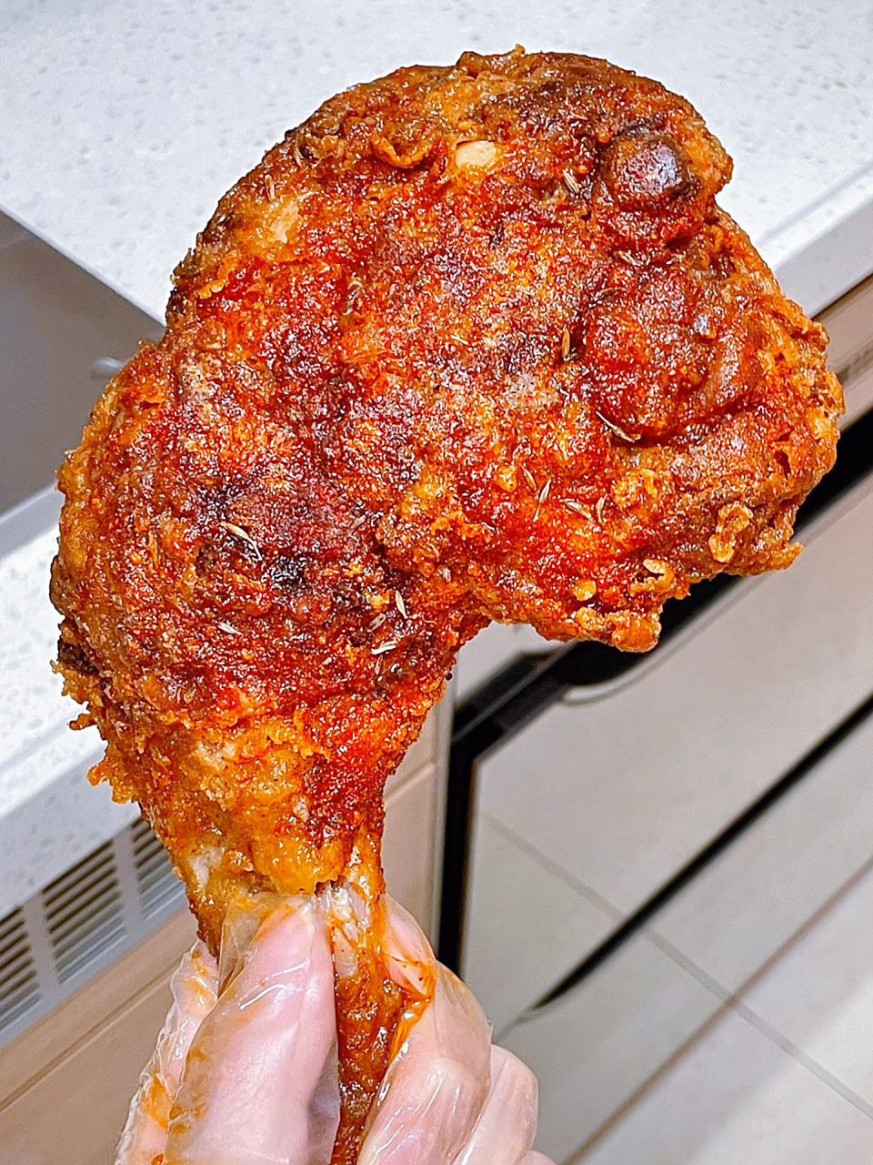 心动的美食# #我的美食分享# #美食# 这个老式炸鸡腿做出来就是外面