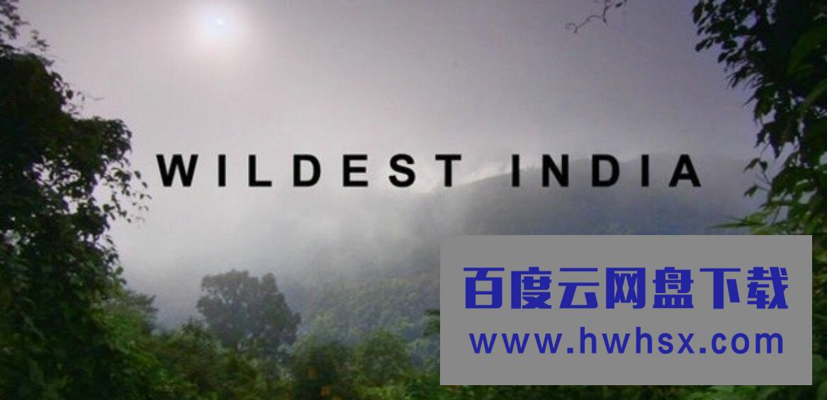 纪录片《印度野生大地/狂野印度 Wildest India》全4集 720P高清4k|1080p高清百度网盘