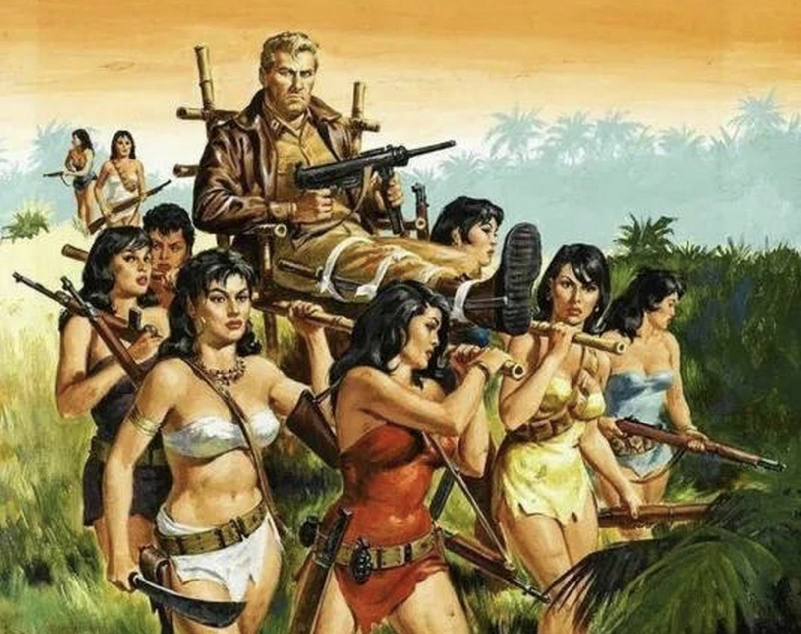 一组二战时期美国的征兵海报,美女诱惑力十足!