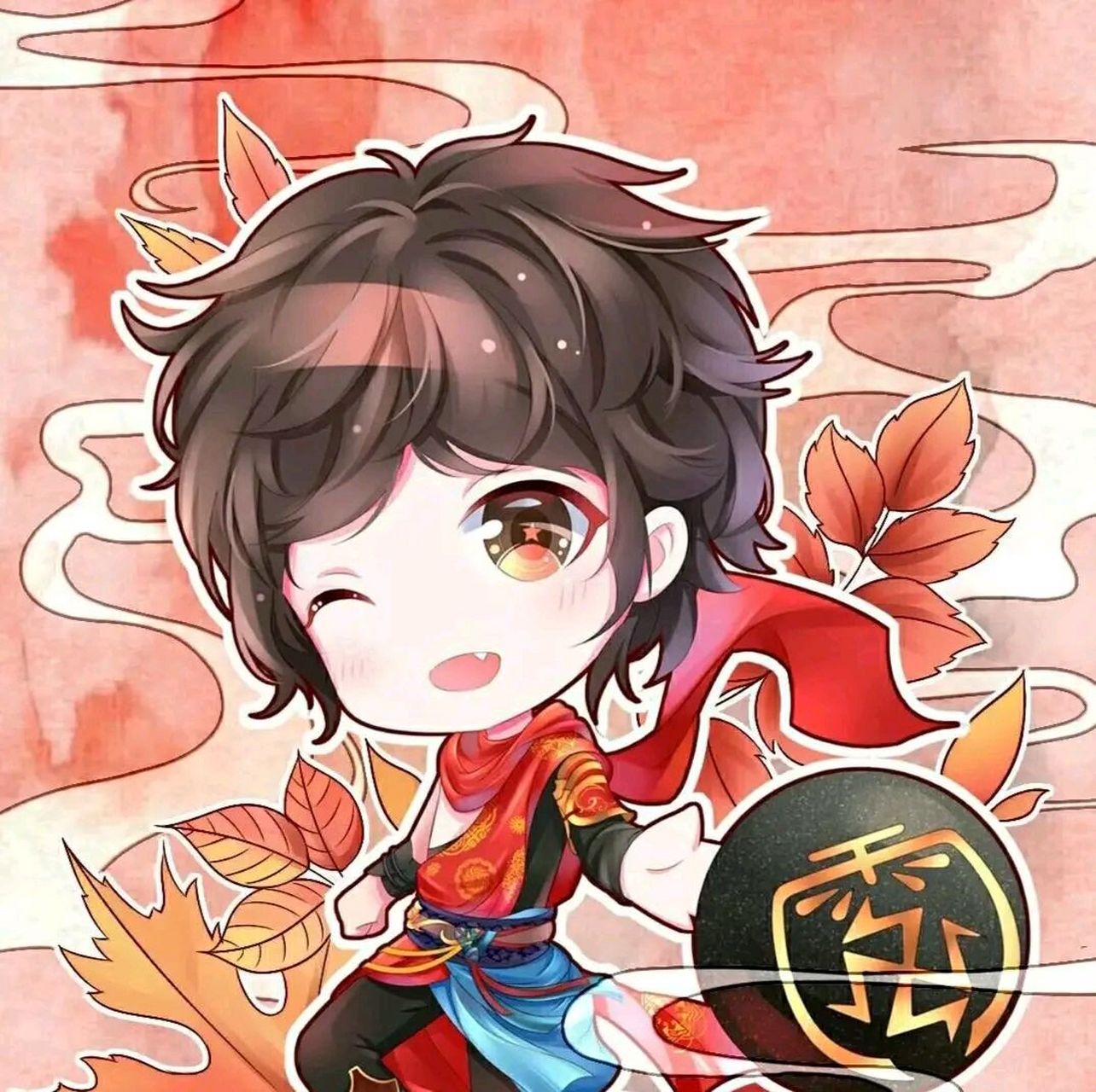 《少年歌行》q版头像,有3对有情人,就雷无桀和无心是单身狗  #4月创作