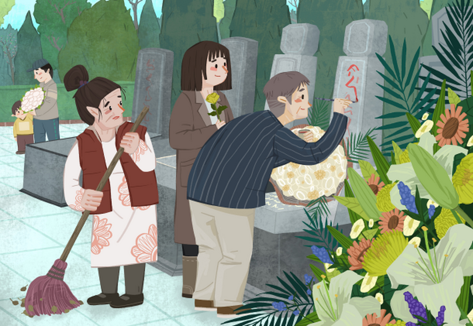 清明节是一年中最重要的祭祀节日之一,也是中华民族尊敬祖先,祭拜