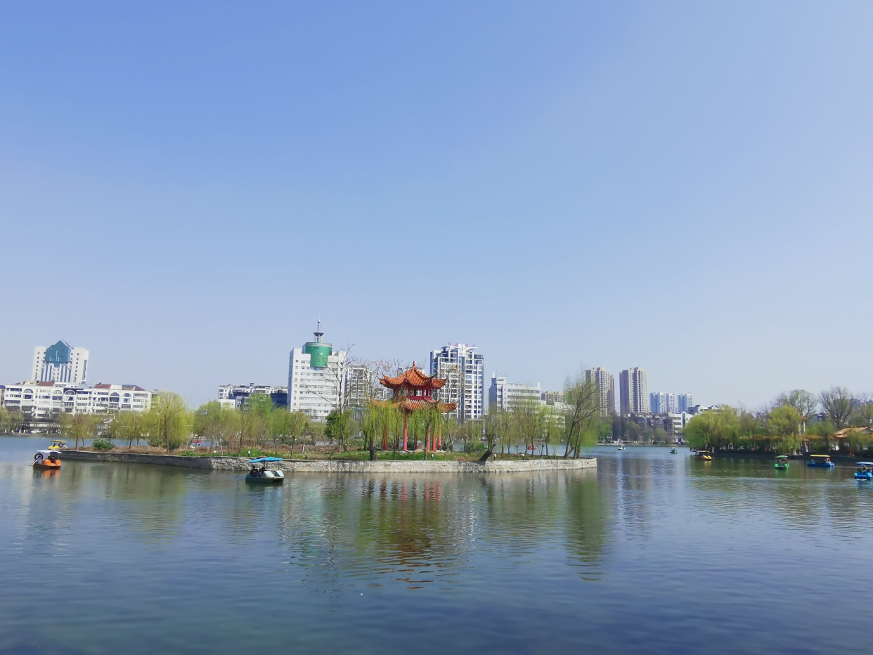 中山公园美如画,沙市人文古韵传