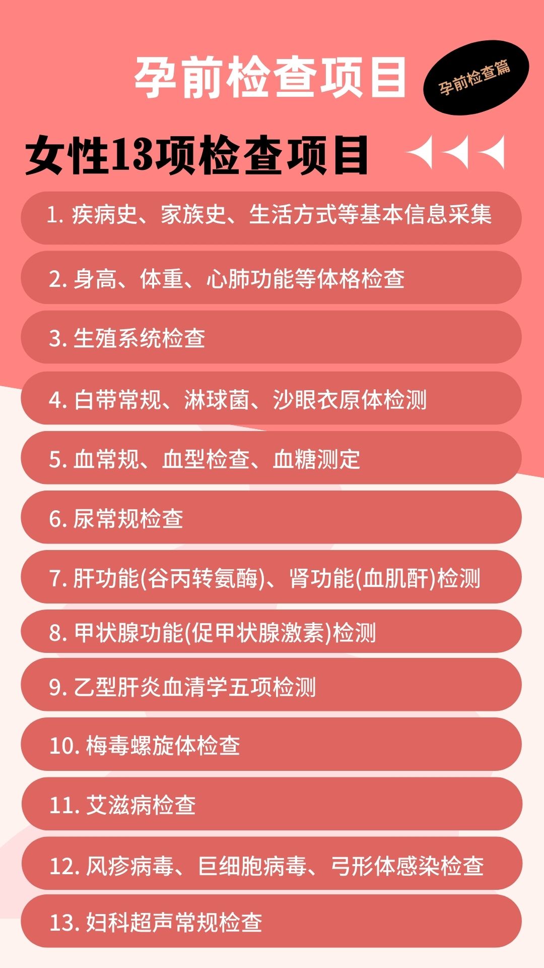 备孕前检查项目有哪些(备孕前检查项目有哪些项目)-第2张图片-鲸幼网