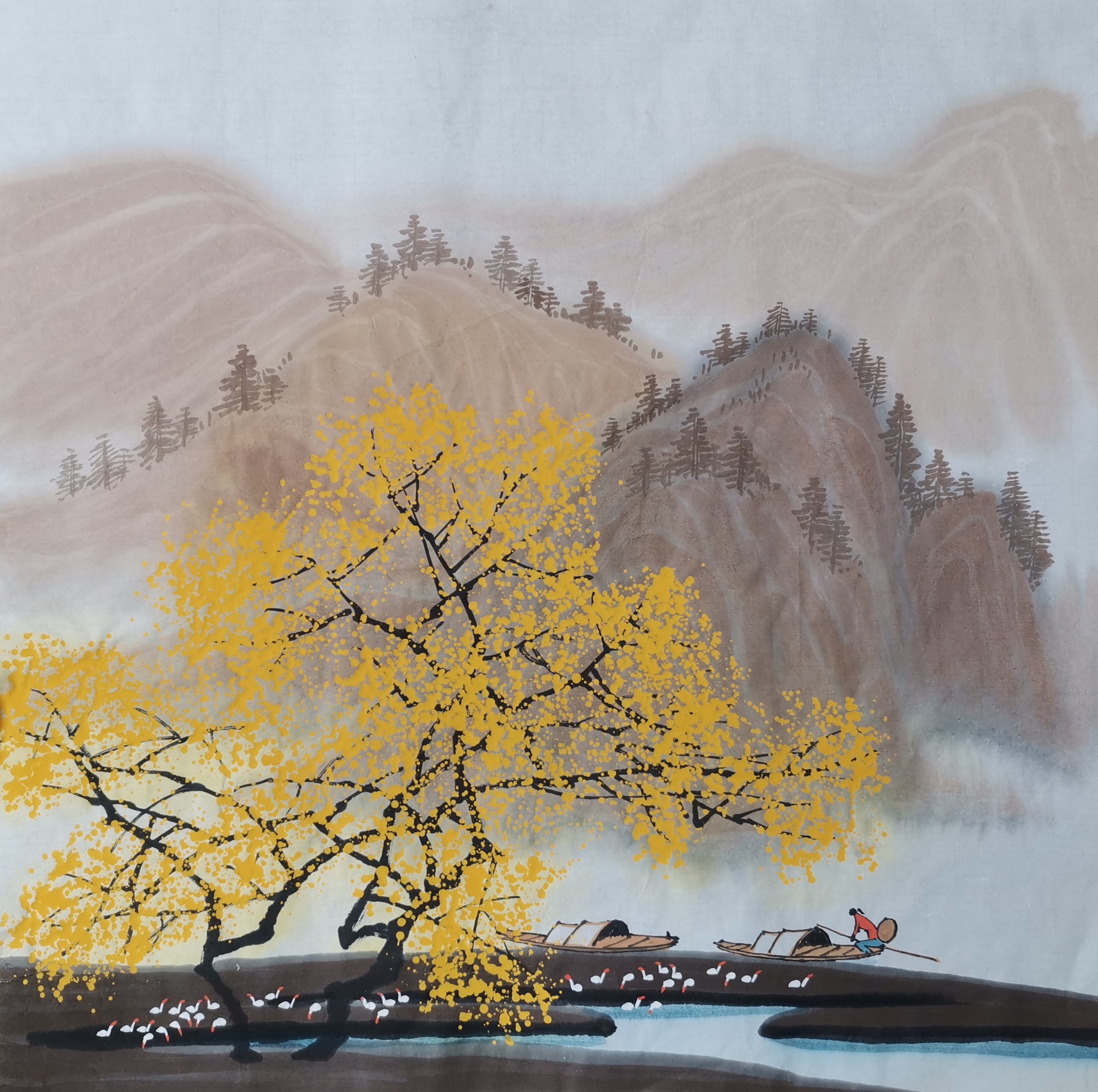 王秀保老师四尺斗方作品2