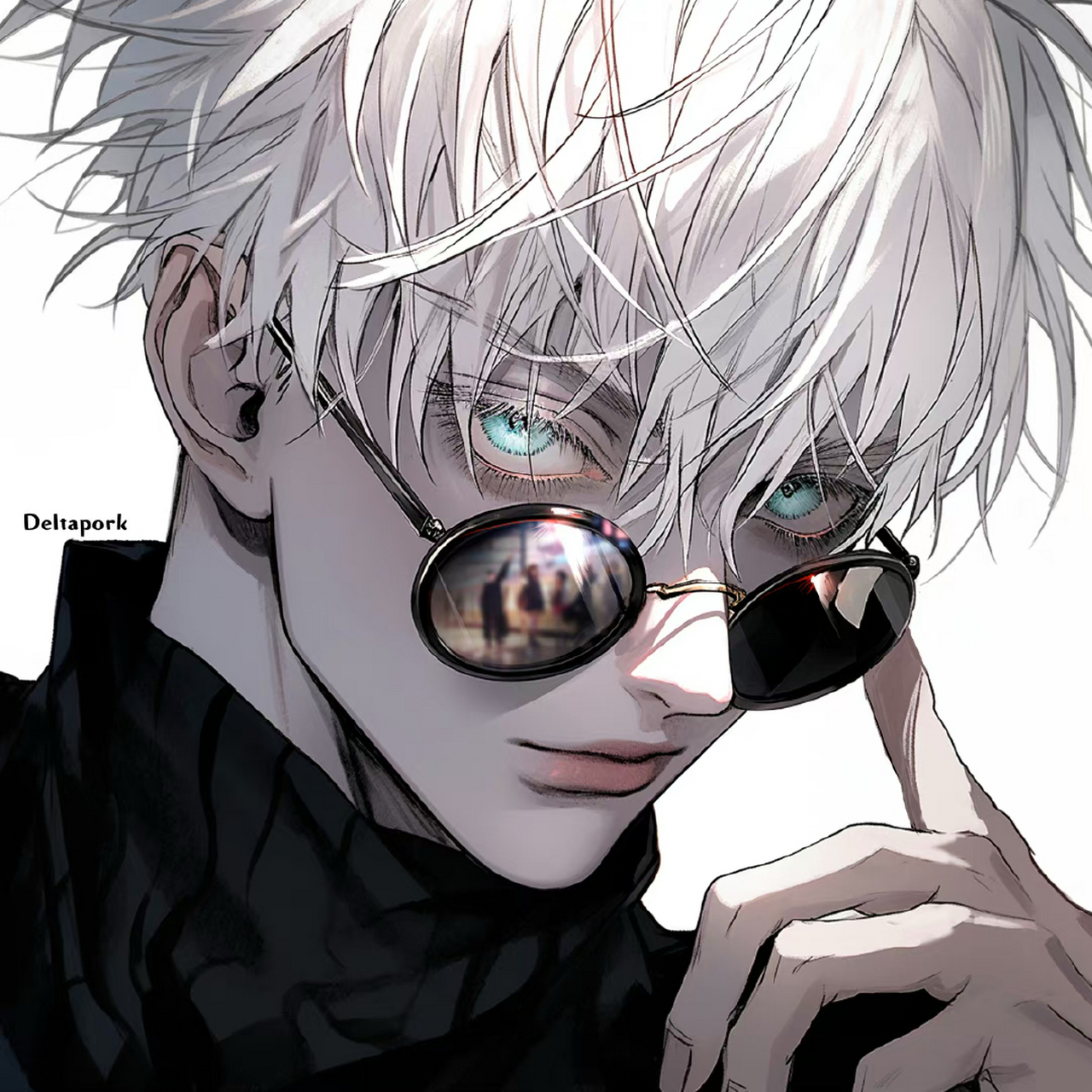 五条悟# 人 间 绝 色 五 条 悟[心] (twi:deltanpopo)