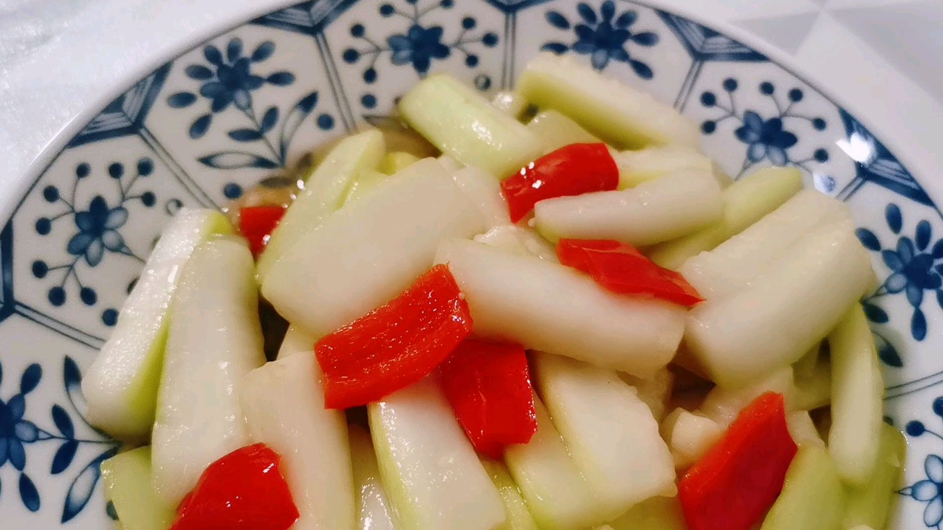 清炒瓠子瓜需要焯水吗?注意这1点鲜香爽滑,吃了还要