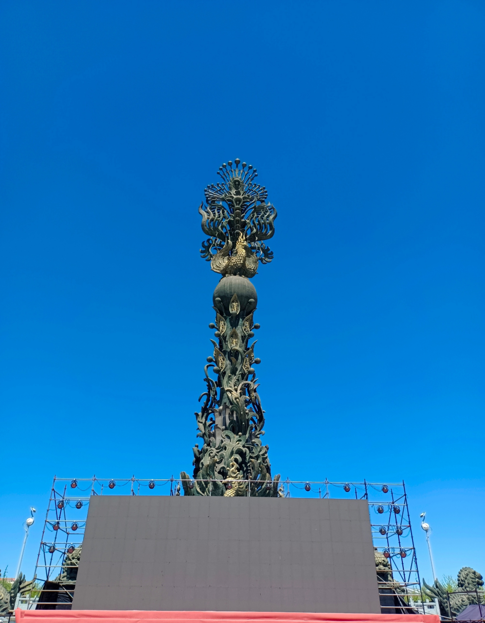 丹凤朝阳,唐山市十大标志性建筑之一. #潮电合伙人#