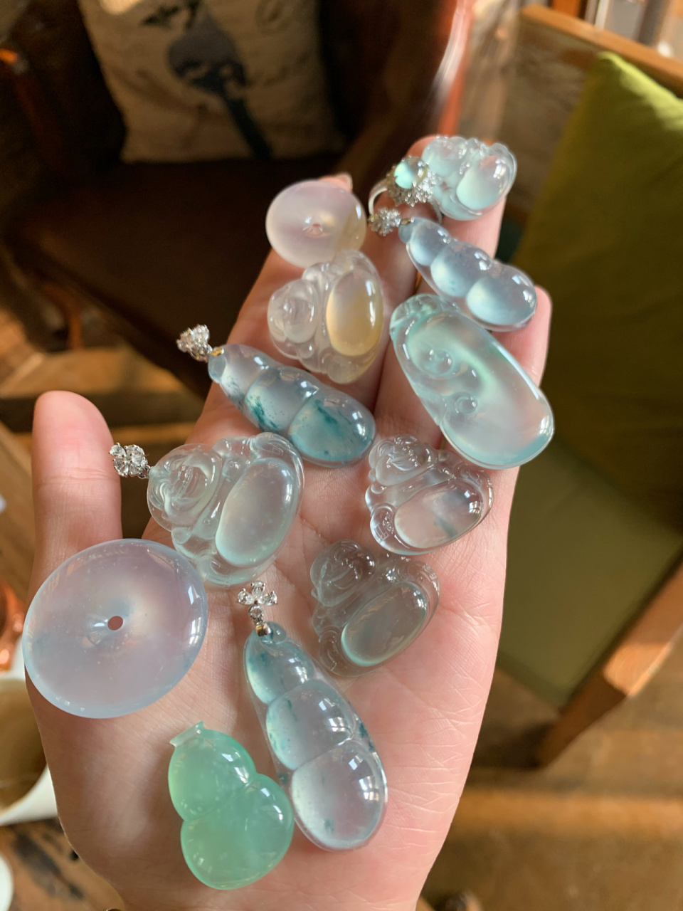 像这样高冰挂件你们喜欢吗?