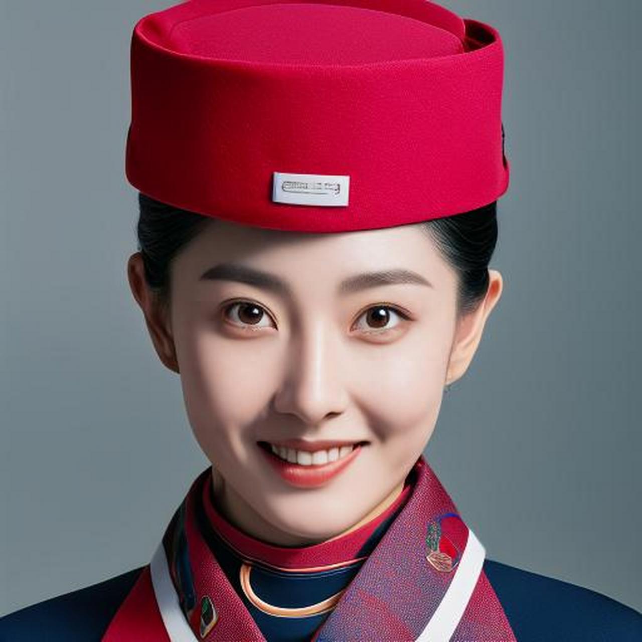 02形象气质:空姐通常需要具备良好的形象气质,包括外表端庄,仪态