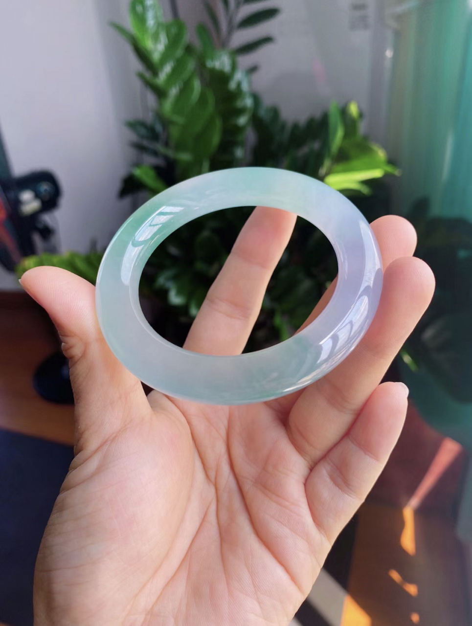 冰晴底翡翠手镯#翡翠# #传统文化# #翡翠手镯