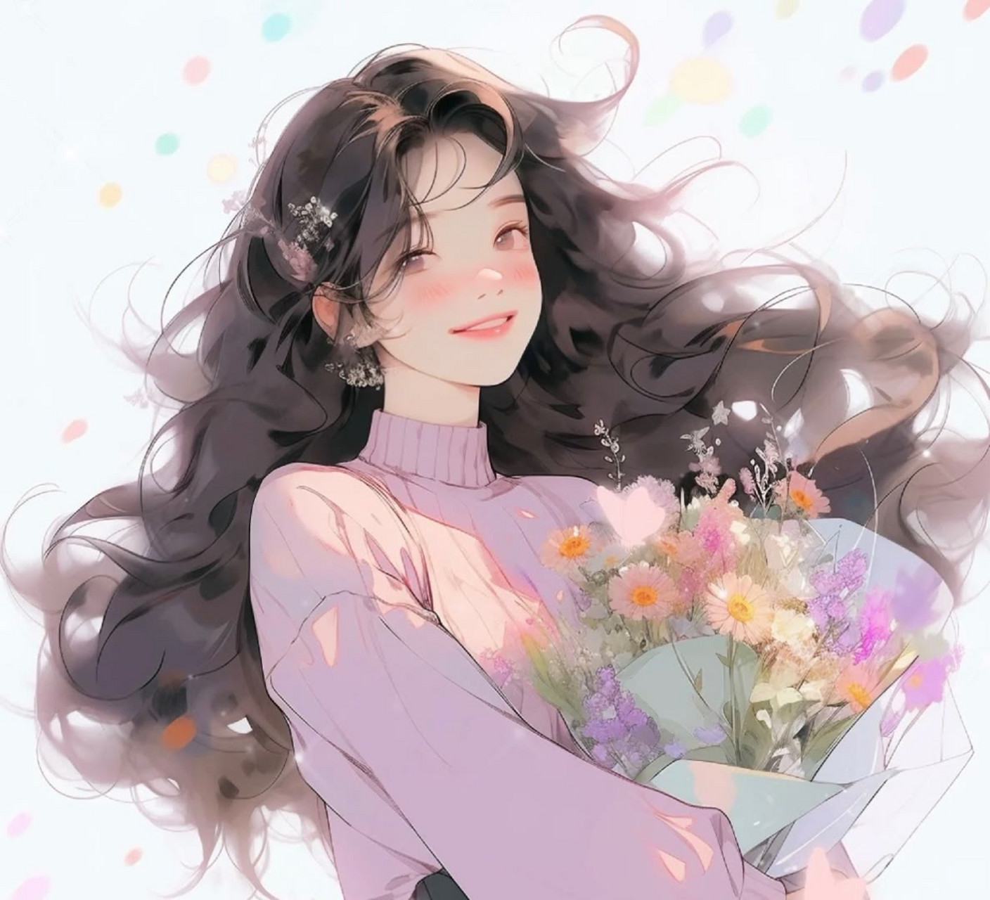 阳光灿烂的美少女头像:你笑颜如花,你微笑如阳,开心的像个孩子.