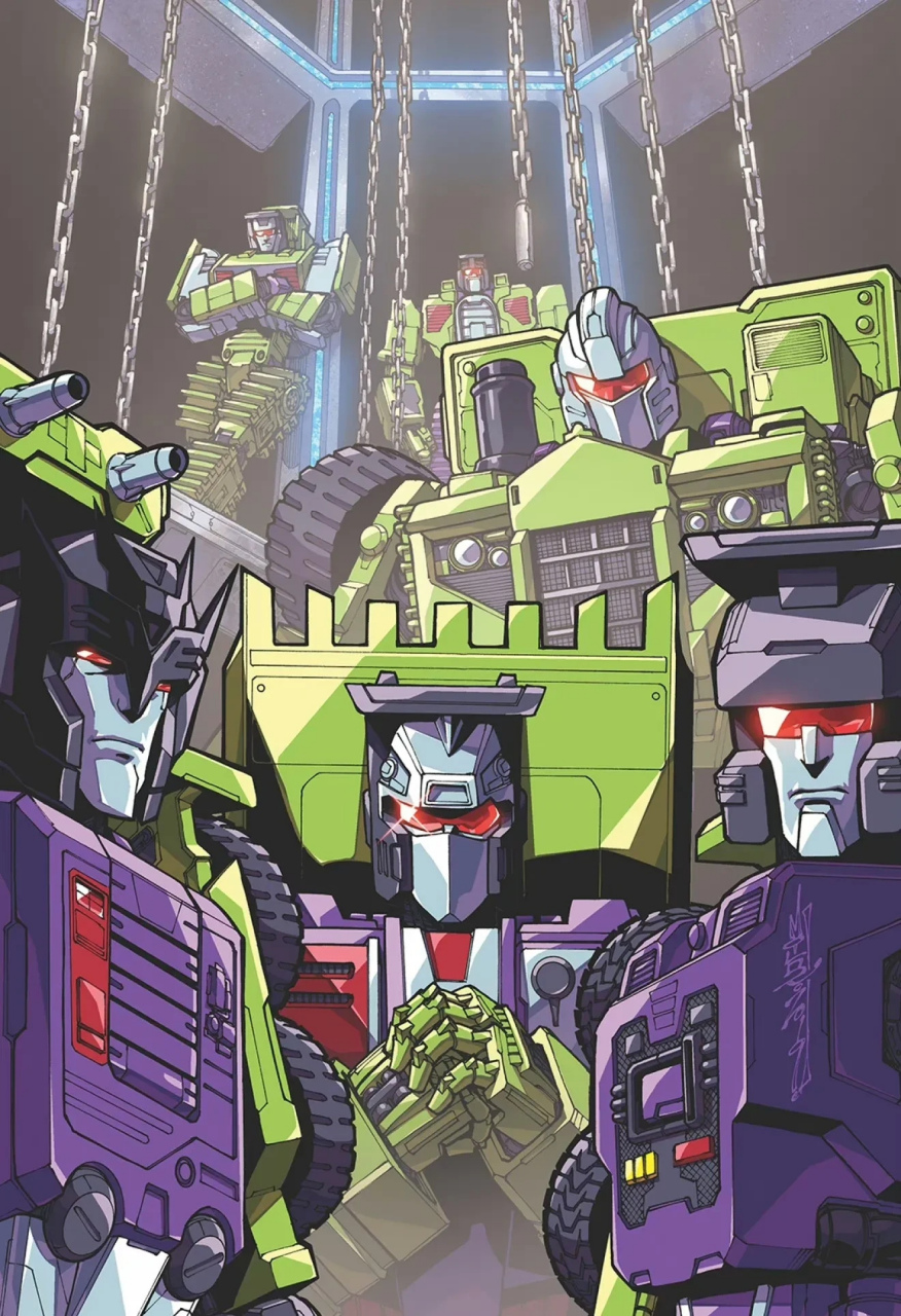 idw变形金刚插画欣赏,从dw到idw变形金刚画风越来越帅气.