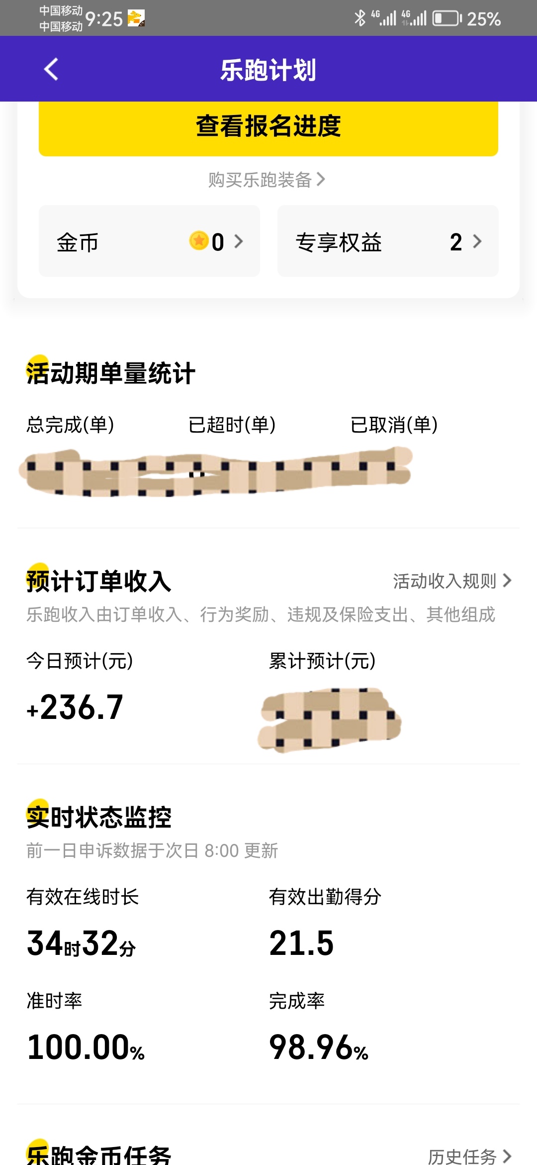 23 美团外卖骑手一天的真实收入: 跑单数量:48单 跑单收入:236