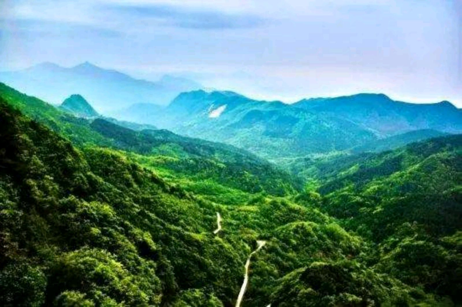 游客看到浙江"天台山"美景,引发热议:这简直是大自然的馈赠