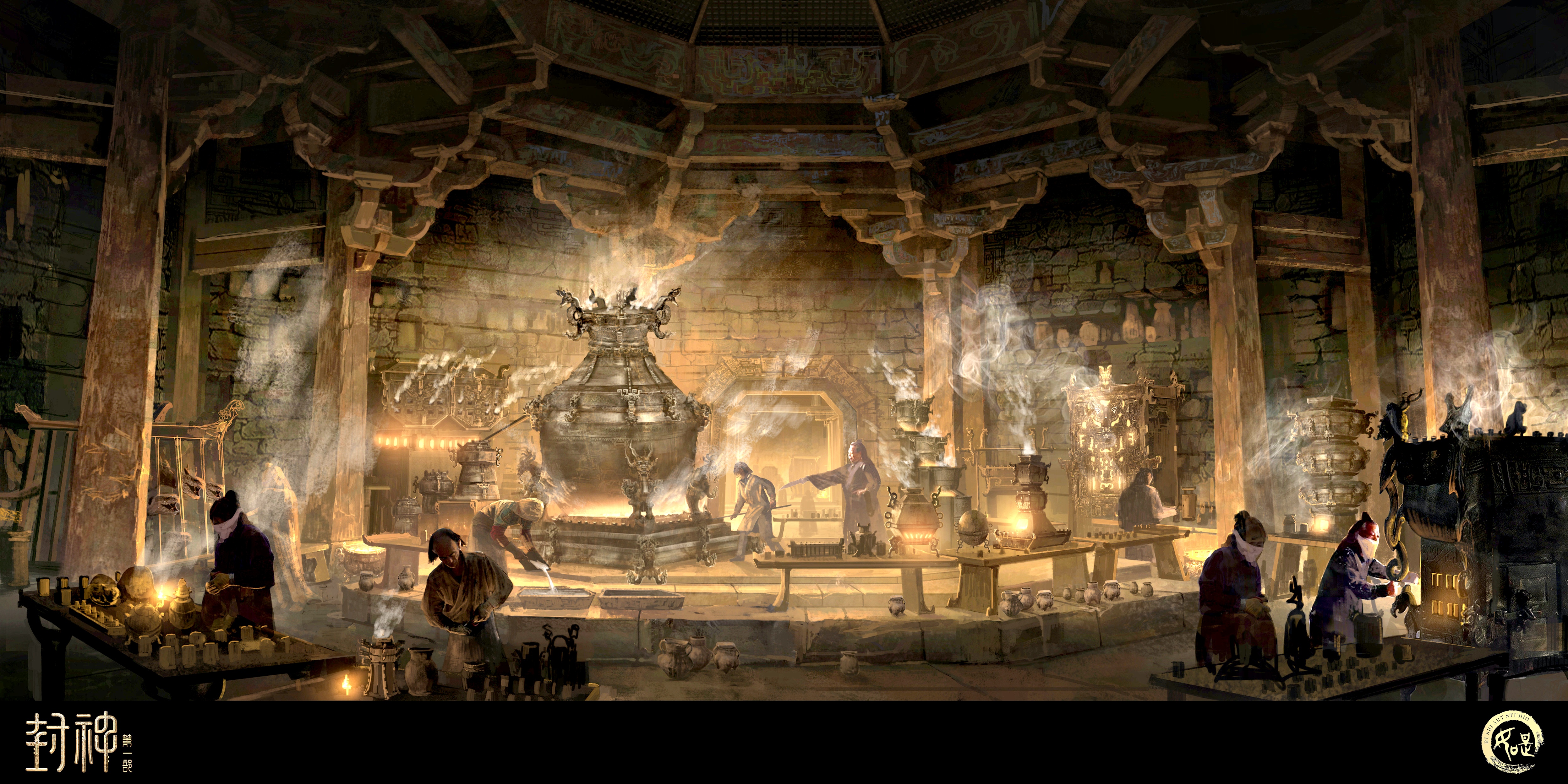 电影《封神第一部》场景与道具设计欣赏