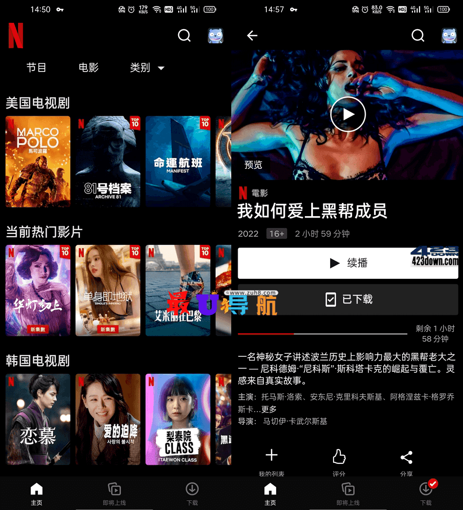奈飞 Netflix v8.31.1 Build 14 50243 正式版 奈飞 Netflix 正式版
