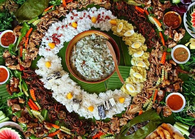 景颇族饮食文化代表"绿叶宴"及八大系列名菜